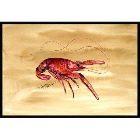 Beyondbasketball Crawfish Indoor Or Outdoor Mat - 18 x 27 in. BE3366158